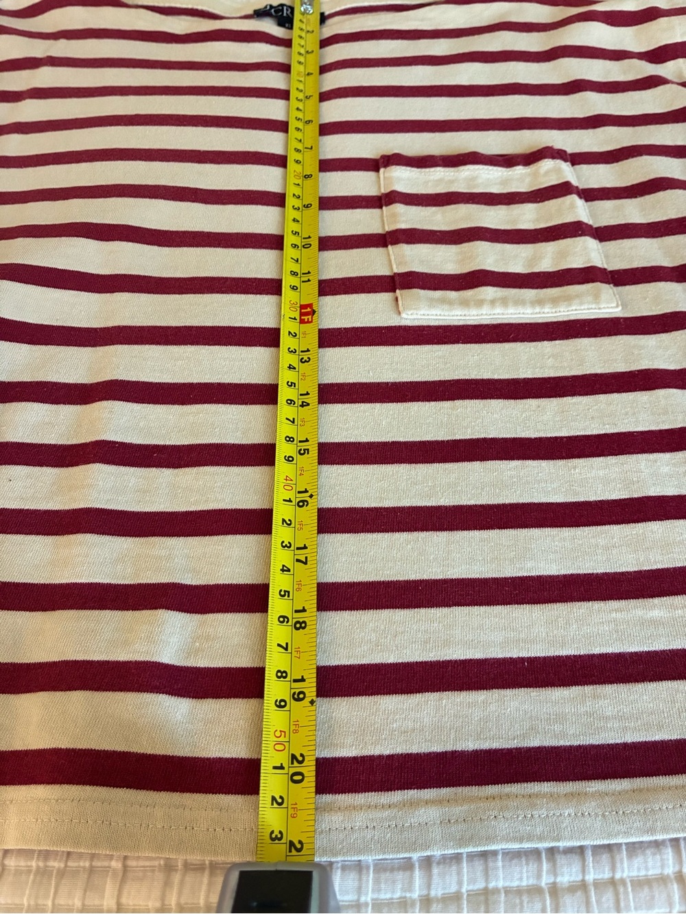 J.Crew Red-Striped Sailor Shirt - Picture 6 of 7
